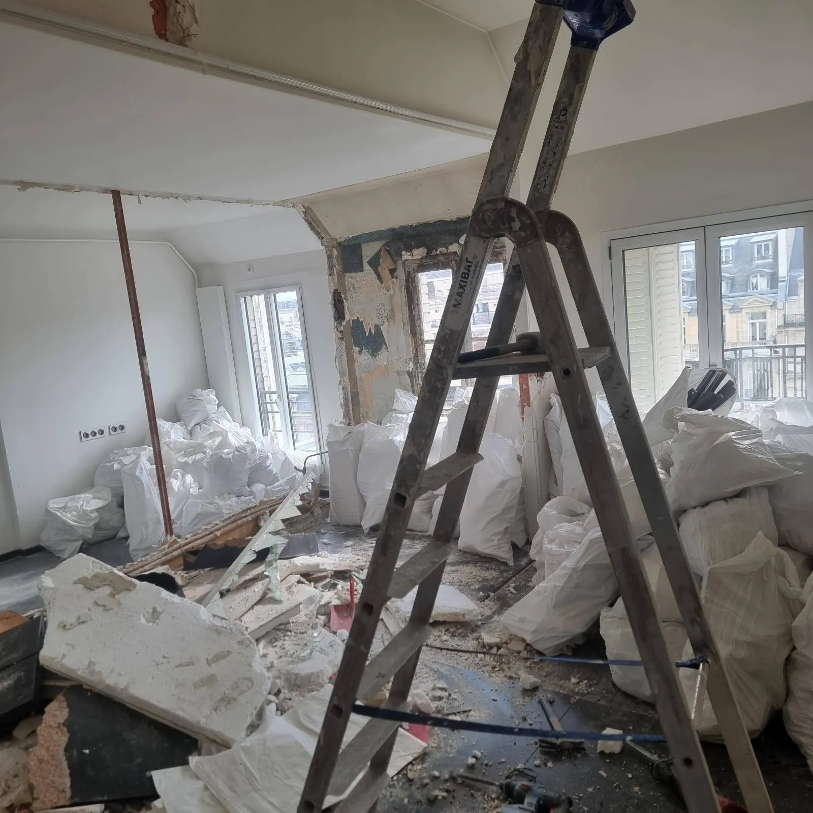 Rénovation d'appartement (en cours de rénovation)